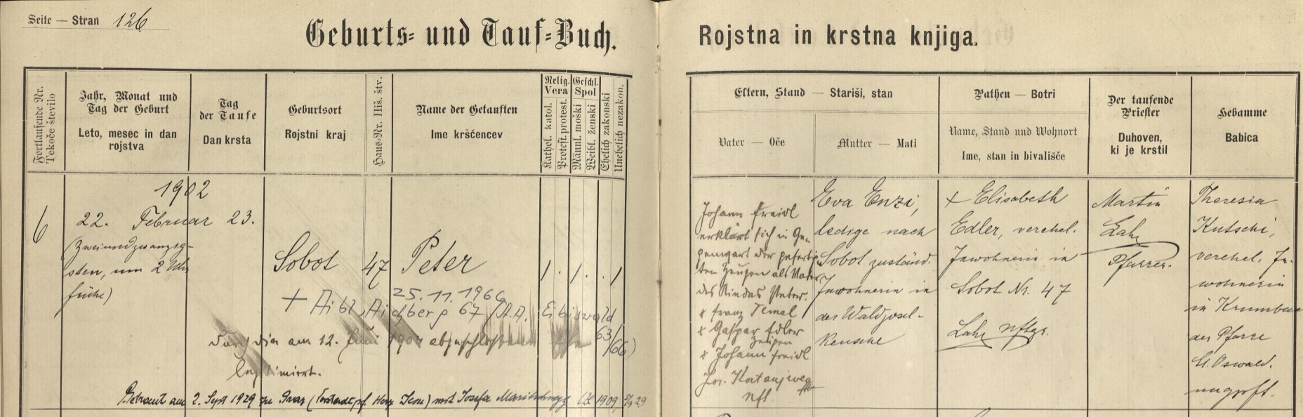 Peter Freidl, geboren 1902